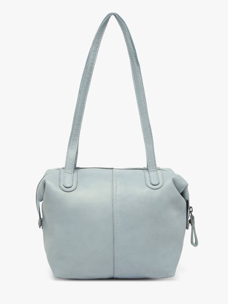 Sac Porté épaule Heritage Cuir Biba Bleu heritage HOP1L vue secondaire 4