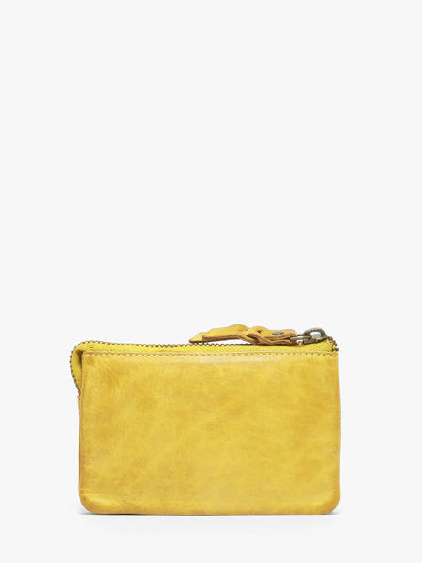 Porte-monnaie Heritage Cuir Biba Bleu heritage BT35 vue secondaire 2