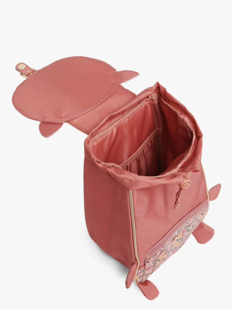 Mini Sac à Dos Tann's Rose ecole des tann's 645172 vue secondaire 3