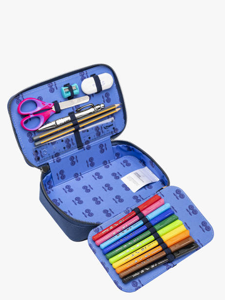 Trousse 1 Compartiment Jeune premier Vert daydream boys B vue secondaire 3