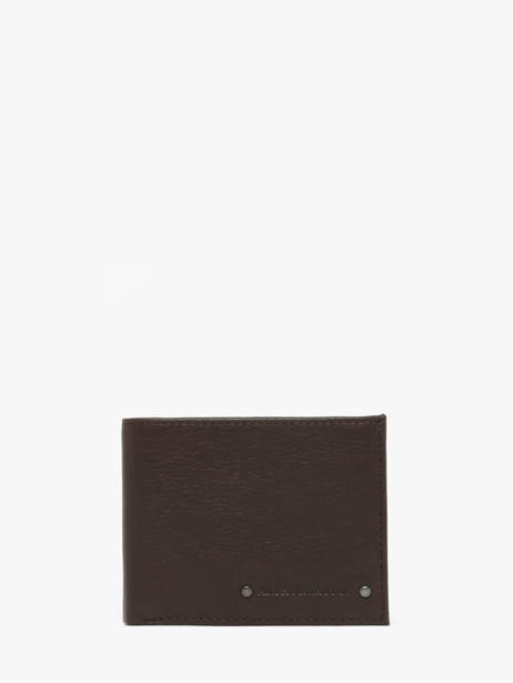 Portefeuille Danny Cuir Arthur & aston Marron danny 488