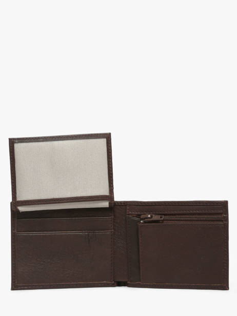 Portefeuille Danny Cuir Arthur & aston Marron danny 488 vue secondaire 2