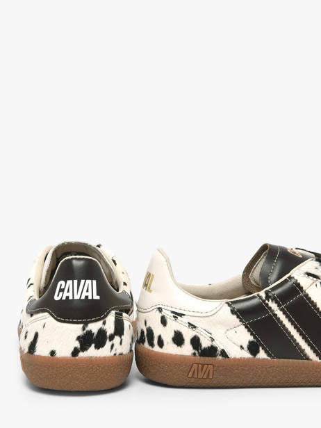 Sneakers En Cuir Caval Beige women BAPULS97 vue secondaire 2