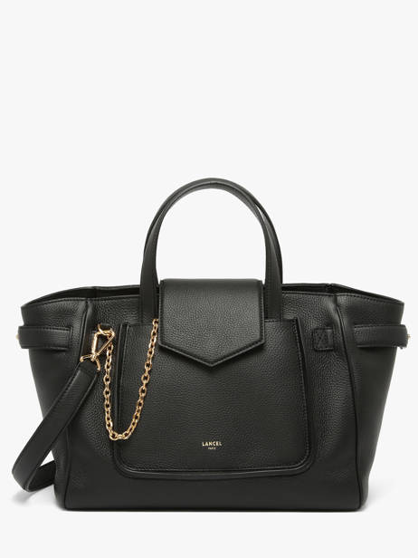 Satchel Thea Leather Lancel Black thea A14222