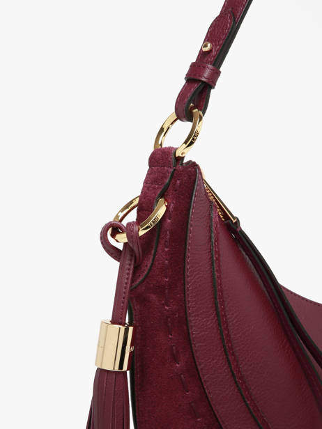 Sac Porté épaule Hoboheme Lancel Violet hoboheme A14219 vue secondaire 2