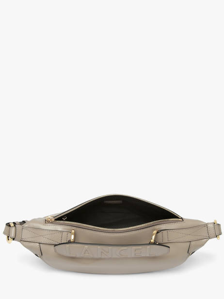 Sac Bandoulière S Origami Cuir Lancel Gris origami A12527 vue secondaire 4