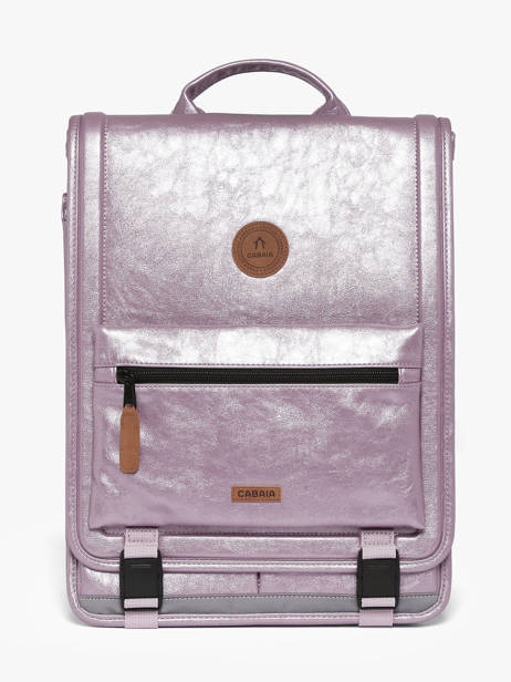 2-compartment Backpack Cabaia Violet school L