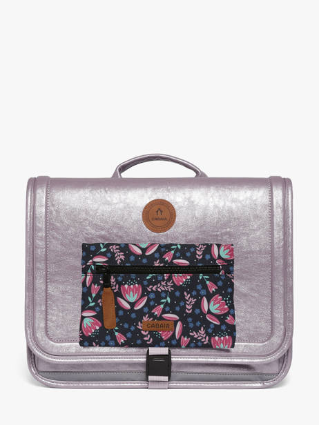 2-compartment Satchel Cabaia Violet school S other view 2