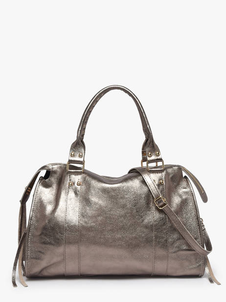 A4 Size Shoulder Bag Nine Milano Silver nine NI24095O other view 3