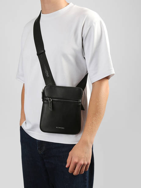 Sac Bandoulière Valentino Noir horizon VBS8UT06 vue secondaire 1