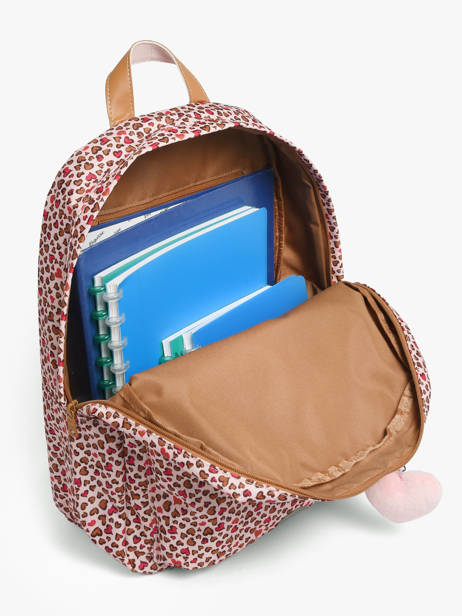 Sac à Dos 1 Compartiment Tann's Rose les fantaisies f 62229 vue secondaire 3