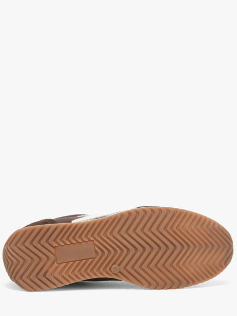 Sneakers En Cuir Semerdjian Marron women JUNEE278 vue secondaire 4