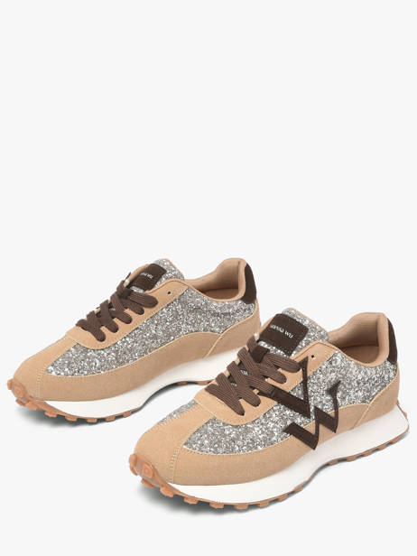 Sneakers Vanessa wu Beige women BK2947BG vue secondaire 1