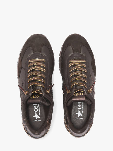 Sneakers Plateforme Cetti Marron women SRA vue secondaire 3