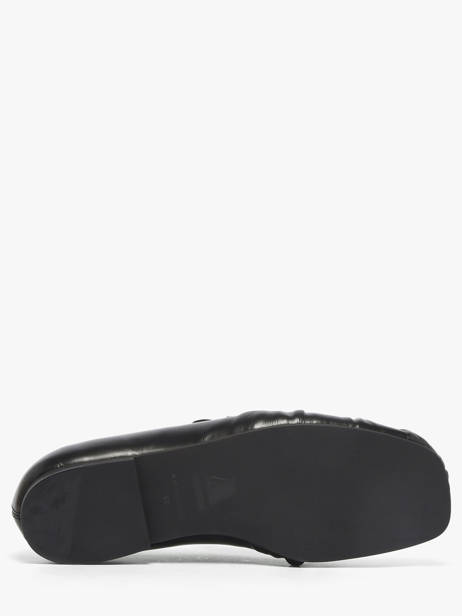 Mocassins En Cuir Alohas Noir women 10113501 vue secondaire 4