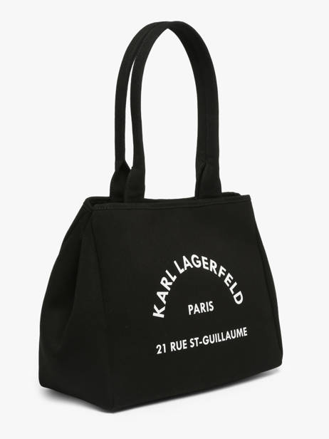 Sac Porté épaule Rsg Coton Karl lagerfeld Noir rsg B1W50010 vue secondaire 1