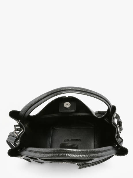 Sac Bandoulière K Pierced Cuir Karl lagerfeld Argent k pierced B3W30356 vue secondaire 3