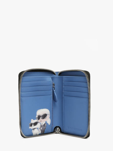 Portefeuille Karl lagerfeld Noir k ikon B3W32031 vue secondaire 1