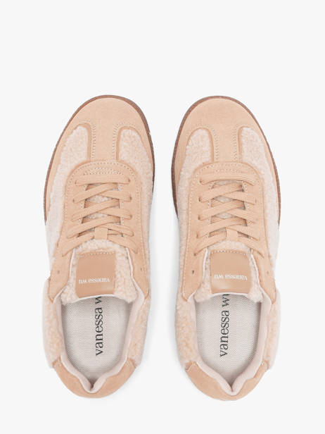 Sneakers Vanessa wu Beige women BK2950BG vue secondaire 3