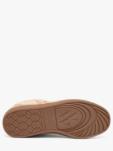 Sneakers Vanessa wu Beige women BK2950BG vue secondaire 4