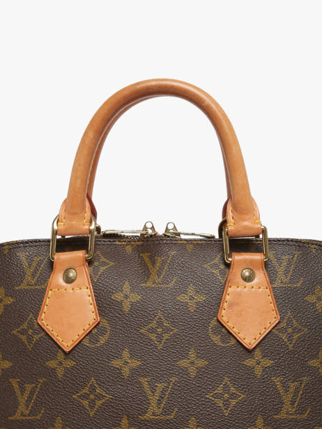 Sac Porté Main Second Life Louis vuitton Marron second life F9JIQXUI vue secondaire 3