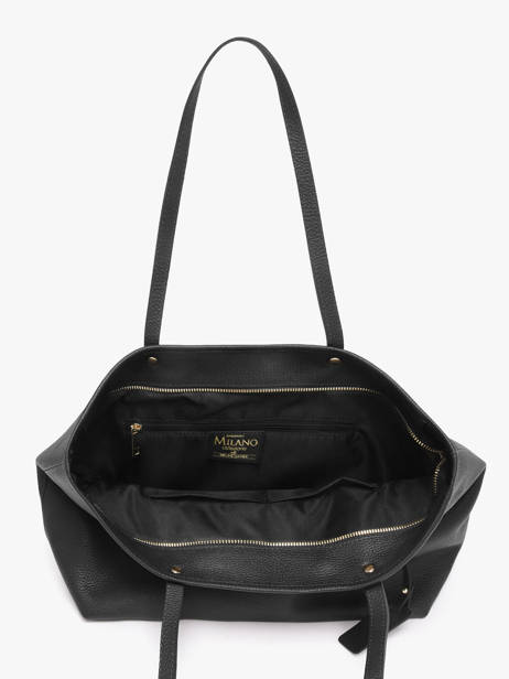 A4 Size Shoulder Bag Caviar Milano Black caviar CA19111O other view 2