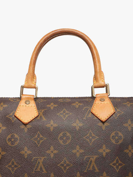 Sac Porté Main Second Life Louis vuitton Marron second life FKBJ5I0A vue secondaire 3