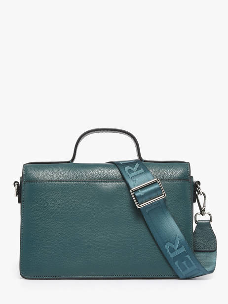 Sac Bandoulière M Altesse Cuir Etrier Bleu altesse EALT048M vue secondaire 6