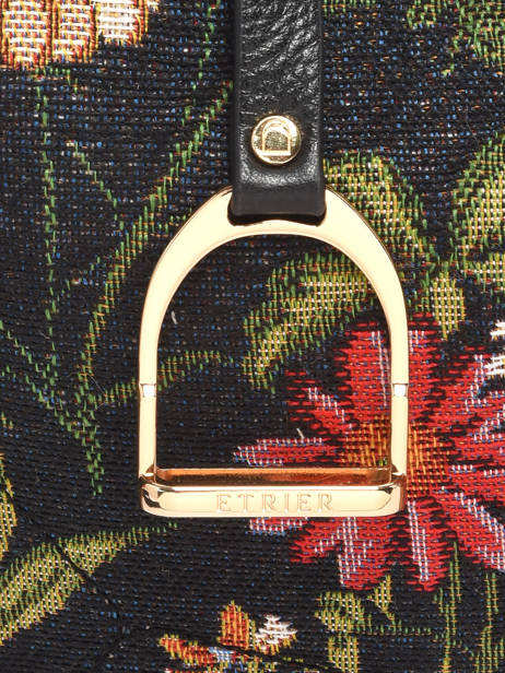 Sac Porté épaule Altesse Jacquard Etrier Noir altesse jacquard EALJ017M vue secondaire 2