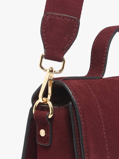 Sac Bandoulière M Altesse Suede Etrier Rouge altesse suede EASU048M vue secondaire 4