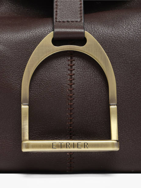 Sac Porté épaule S Etalon Cuir Etrier Marron etalon EETA197S vue secondaire 3
