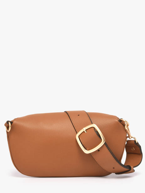 Sac Banane Torsade Cuir Etrier Marron torsade ETOS022M vue secondaire 4