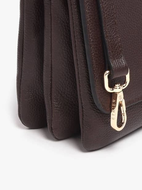 Sac Bandoulière M Tradition Cuir Etrier Marron tradition ETRA207M vue secondaire 3