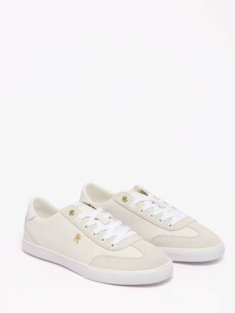Sneakers En Cuir Tommy hilfiger Blanc women 9391YBL vue secondaire 2