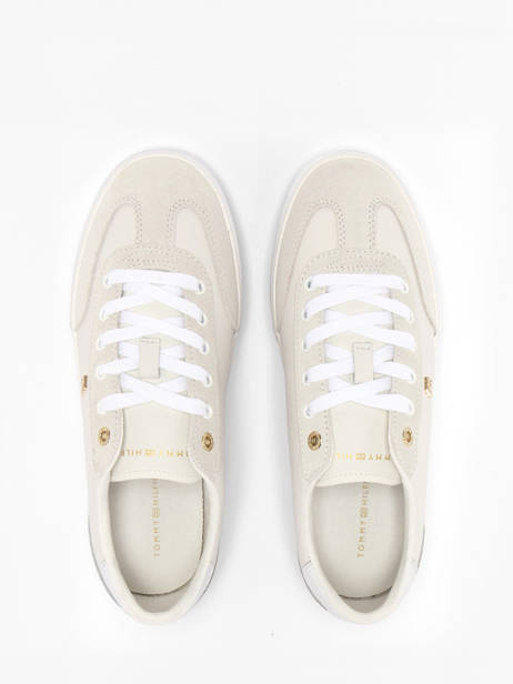 Sneakers En Cuir Tommy hilfiger Blanc women 9391YBL vue secondaire 4