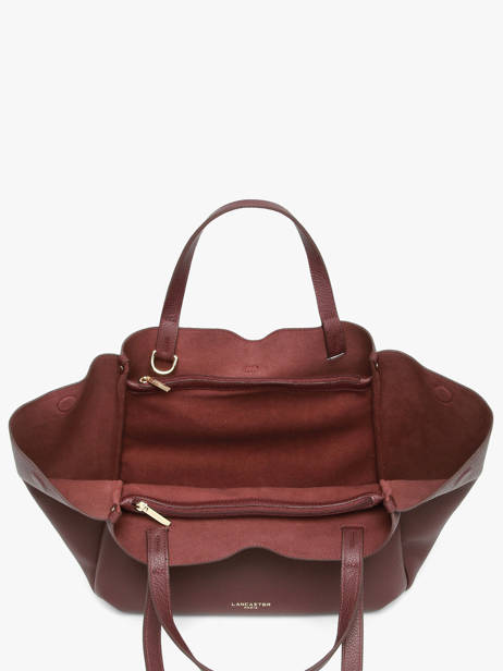Sac Porté épaule Milano Horizon  Cuir Lancaster Rouge milano horizon  83 vue secondaire 2