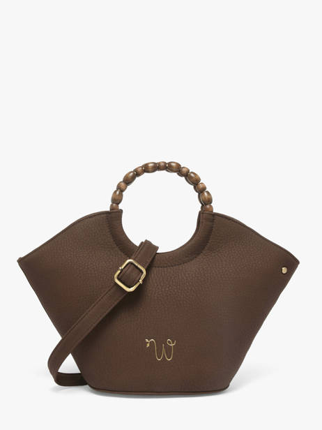 Sac Bandoulière Neflier Pearl Woomen Marron neflier pearl WNEP02