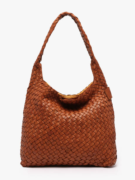 Sac Porté épaule Heritage Cuir Biba Marron heritage KIL1L vue secondaire 3