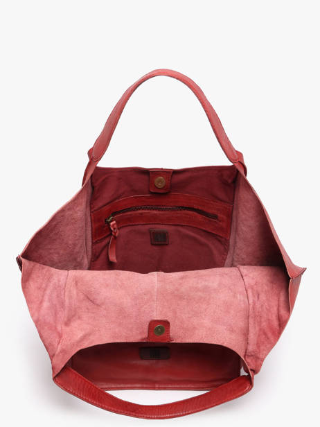 Shoulder Bag Heritage Leather Biba Red heritage HOM1L other view 2