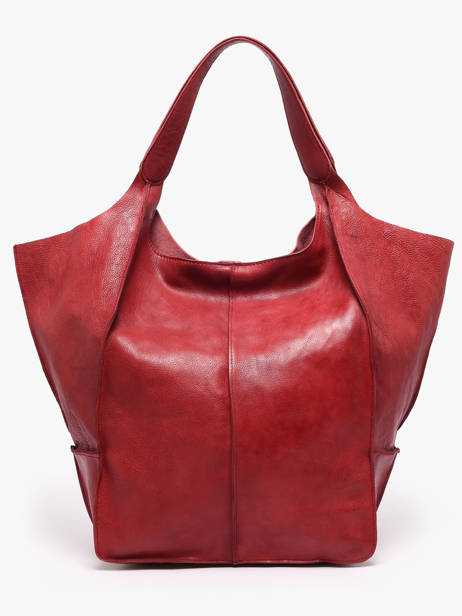 Shoulder Bag Heritage Leather Biba Red heritage HOM1L other view 3