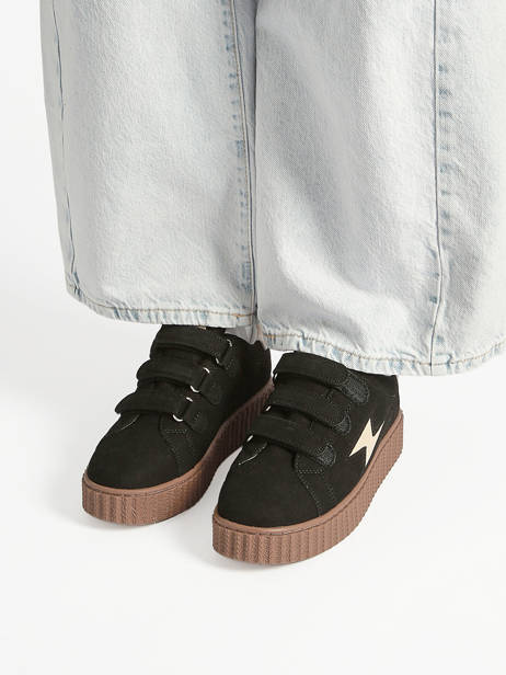 Sneakers Plateforme Vanessa wu Noir women BK2954NR vue secondaire 1