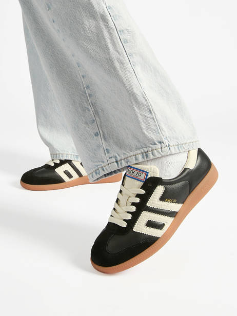 Sneakers En Cuir Back 70 Noir women 307 vue secondaire 1