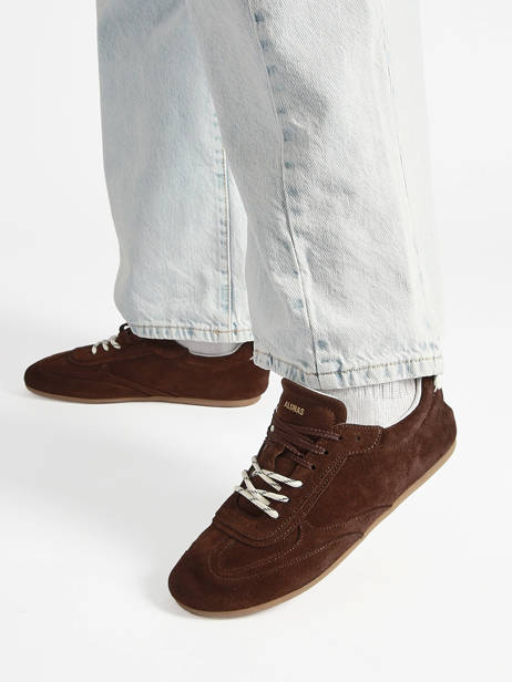 Sneakers Tb.24 Suede Alohas Marron women 10112003 vue secondaire 1