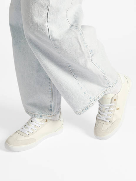 Sneakers En Cuir Tommy hilfiger Blanc women 9391YBL vue secondaire 1