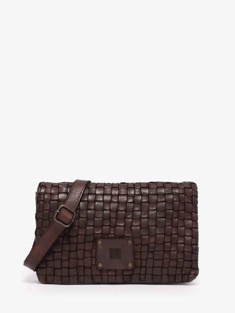 Sac Bandoulière Heritage Cuir Biba Marron heritage KA27