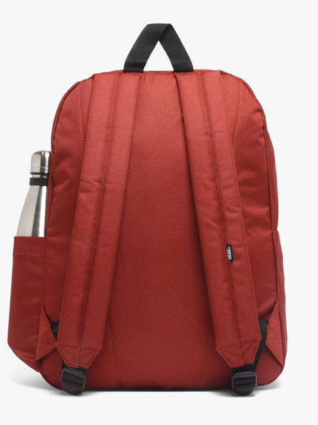 Sac à Dos 1 Compartiment Vans Rouge backpack VN000H4Y vue secondaire 4