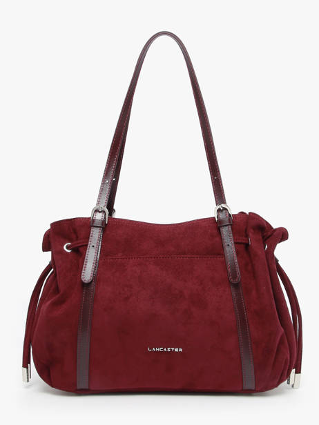 Sac Porté épaule Velvet Emma Polyester Lancaster Rouge velvet emma 97