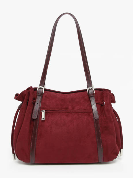 Sac Porté épaule Velvet Emma Polyester Lancaster Rouge velvet emma 97 vue secondaire 3
