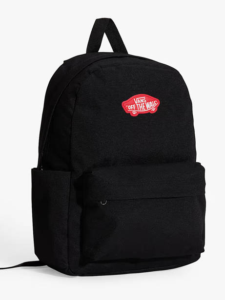 Sac à Dos 1 Compartiment Vans Noir backpack VN000H56 vue secondaire 1