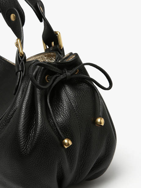 Sac Porté épaule D Light Cuir Gerard darel Noir d light DES01440 vue secondaire 5
